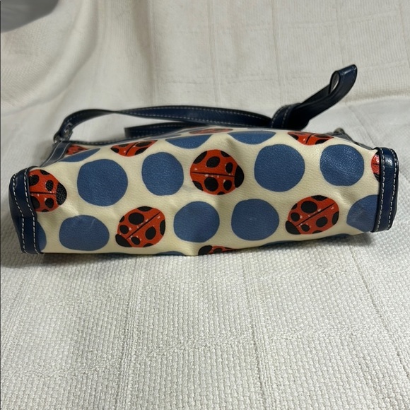 Relic Navy and Cream Ladybug Crossbody Bag - Picture 3 of 15